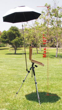 Max. height 107"